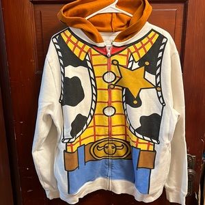 Disney Parks Sheriff Woody Hooded Sweatshirt
